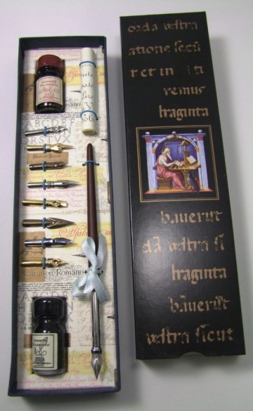 11382301 kalligrafieset collection a italie