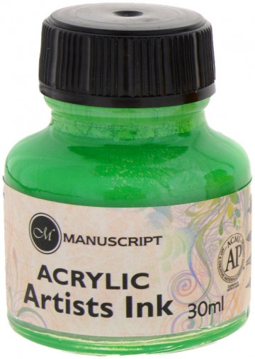 Acrylic ink emerald green mdp043