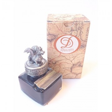 Clm19 d inktpot met oplegger draak