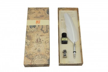 Piu39 schrijfset muzieksleutel met houder