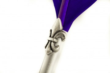 Schrijfset piu36 kobalt fleur