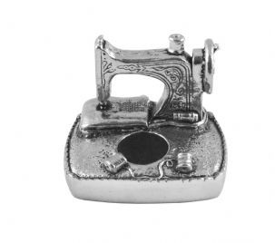 Sewing station pin cushion