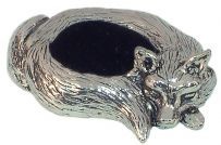 Sleeping fox pin cushion