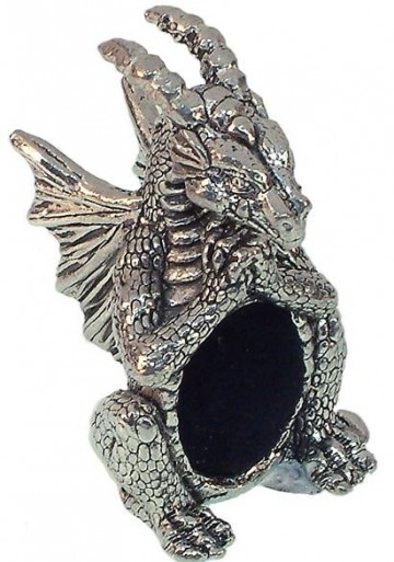 Speldenkussen draak zittend